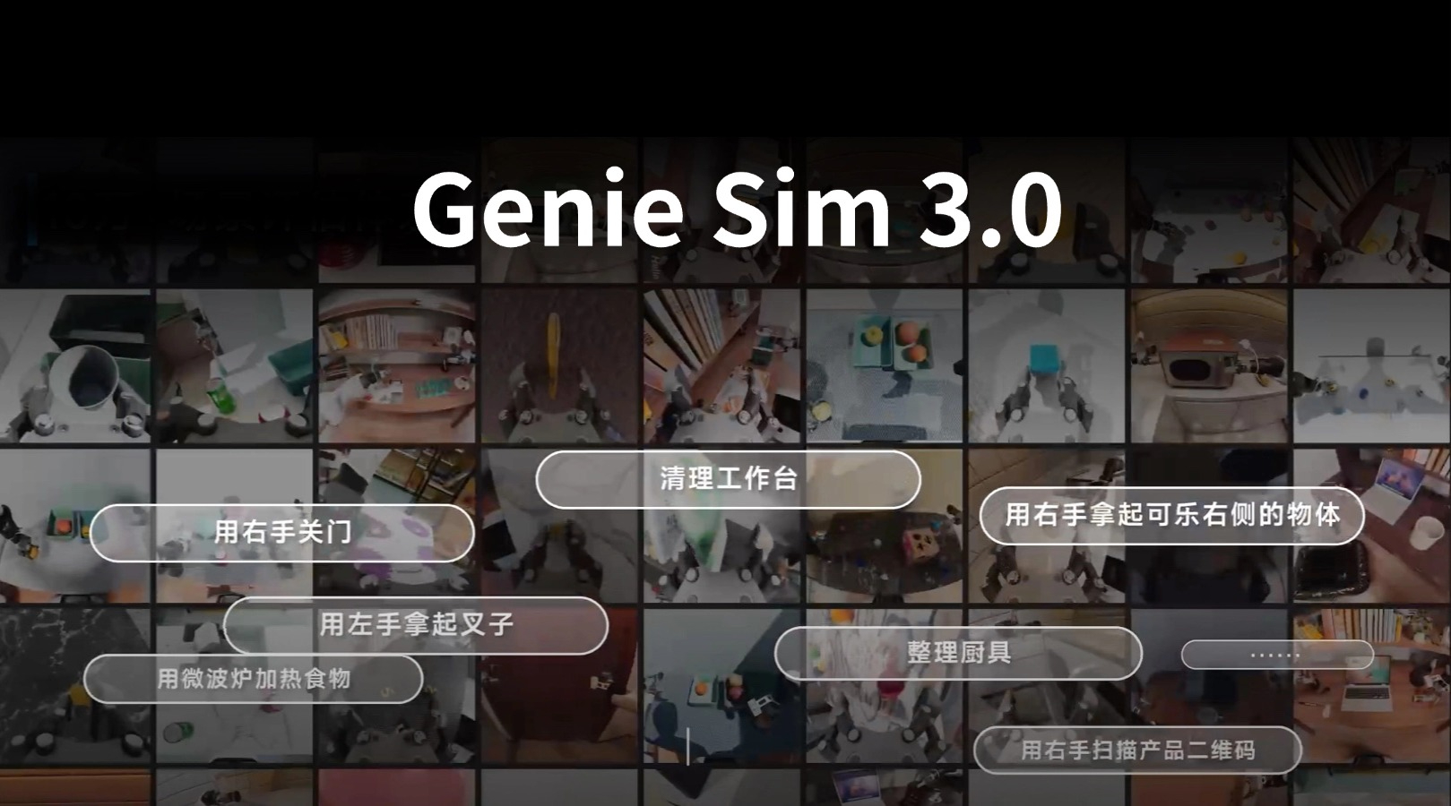  米兰milan在CES发布业内首个大语言模型驱动的开源仿真平台 Genie Sim 3....